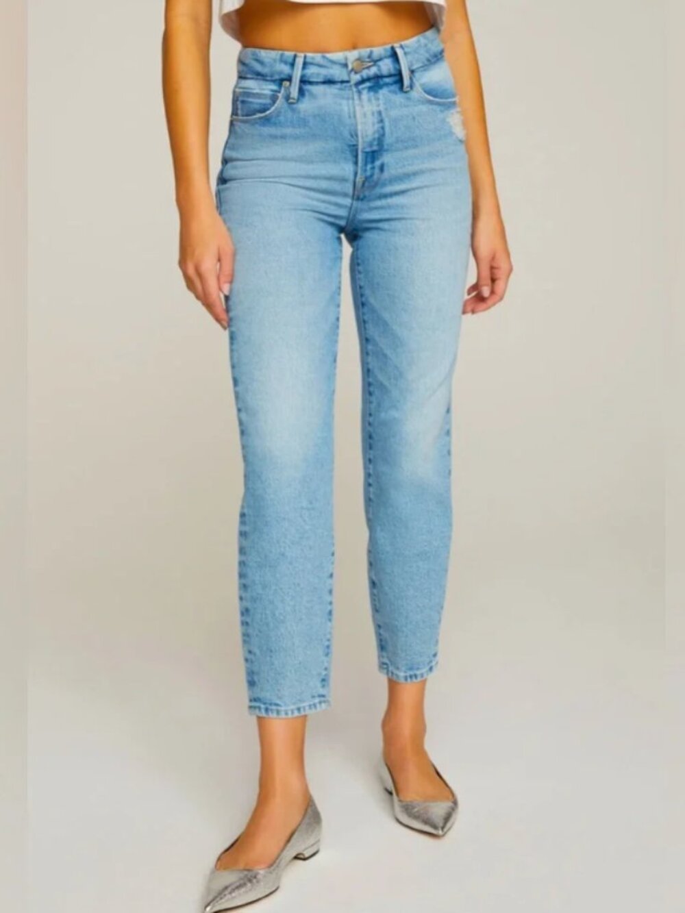 Good American - Good Mom Jeans - Blue586 Sz 2 / 26